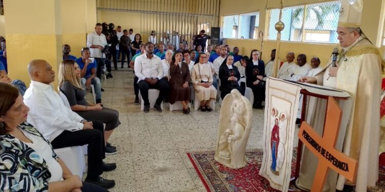 Nunciatura Apostólica celebra Jubielo Penitenciario 2025   en el CCR de San Pedro de Macorís   
