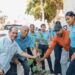 Alcaldía del DN y regidores plantan árboles junto a estudiantes en ensanche Luperón