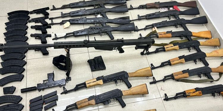 Aduanas detecta 36,000 cápsulas de distintos calibres en Haina con destino a Haití