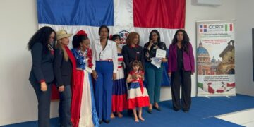 Comunidad Dominicana en Milano, Italia, celebra Independencia Nacional