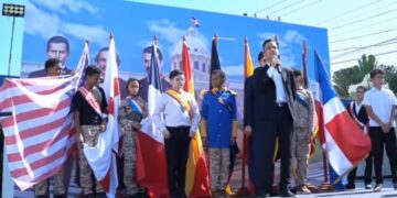 Centro educativo New Connections Academy y Selwa bilingual.school, celebran la Independencia Nacional