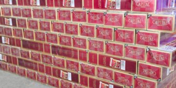 Aduanas destruye 19,186,309 cigarrillos incautados en frontera, puertos y aeropuertos