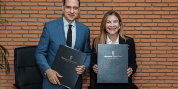 ADN y Finjus firman acuerdo para el fortalecimiento de la seguridad ciudadana en el Distrito Nacional