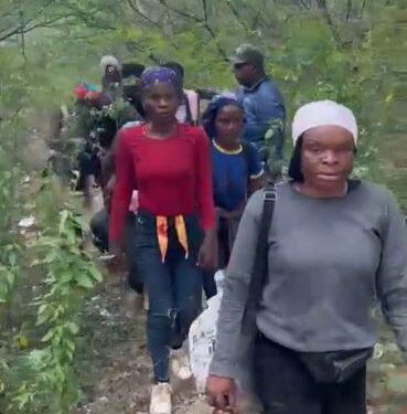 Interceptan grupo de inmigrantes en zona rural de Santiago Rodríguez