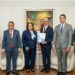 Presidente del Senado, Ricardo de los Santos, recibe análisis de ejecución presupuestaria de la Cámara de Cuentas correspondiente al 2024