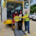 MINERD entrega tres autobuses accesibles para estudiantes con discapacidad en Santiago