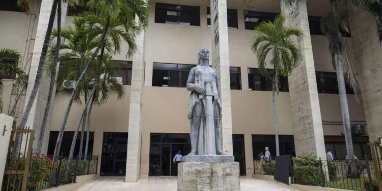 A partir del 20 de mayo los tribunales que funcionan en el Edificio de las Cortes del DN celebrarán sus audiencias en la modalidad virtua