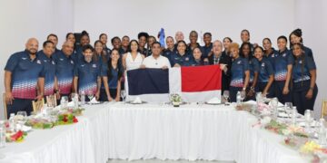 Reinas del Caribe y Cristóbal Marte valoran apoyo del ministro Kelvin Cruz a los atletas