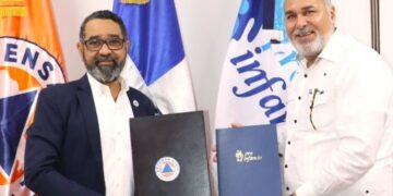 Defensa Civil y Proinfancia firman acuerdo de cooperación de cara a la Temporada Ciclónica 2025