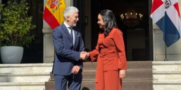 Ministra Faride Raful trata con su homólogo español estrategias sobre seguridad ciudadana y prevención de delitos