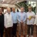Exministros de Agricultura sostienen encuentro con el director del IICA en San Cristóbal