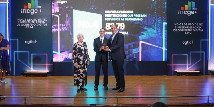 El Poder Judicial entre las mejores instituciones en uso de TIC y Gobierno Digital