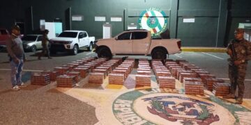 Retienen camioneta con contrabando de 380,000 cigarrillos en San Juan de la Maguana