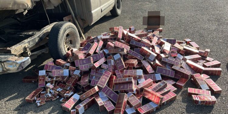 Ejército ocupa casi un millón y medio de cigarrillos ilícitos durante operativos para enfrentar el contrabando en el mes de junio