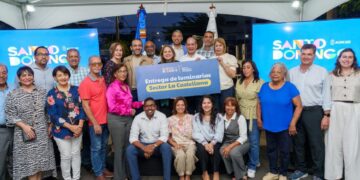 Alcaldía del DN ilumina a La Castellana como parte del programa Sectores Iluminados Más Seguros