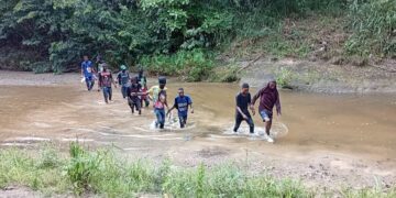 Detienen a 11 nacionales haitianos próximo a rio Guayubín en Santiago Rodríguez