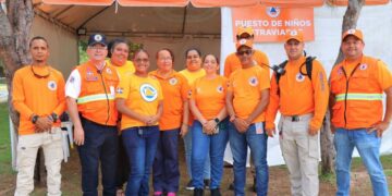 Defensa Civil brinda cientos de asistencias en la Feria Internacional del Libro 2025