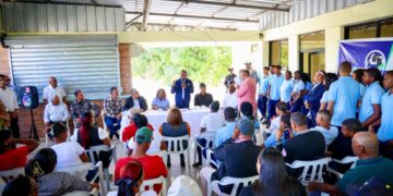 Departamento Aeroportuario escucha a comunitarios de Barranca en San Juan, donde se construye aeropuerto