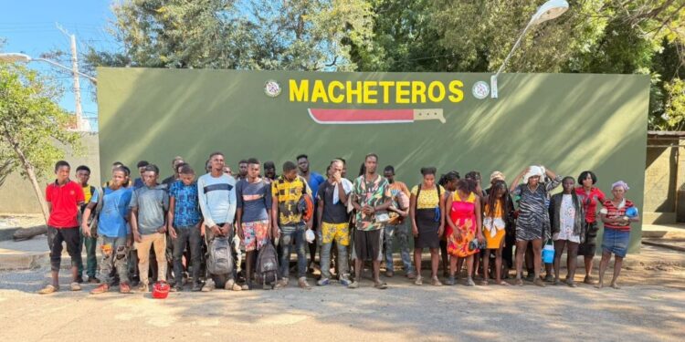Ejército detiene 42 nacionales haitianos en condición migratoria irregular durante operativo en Mao