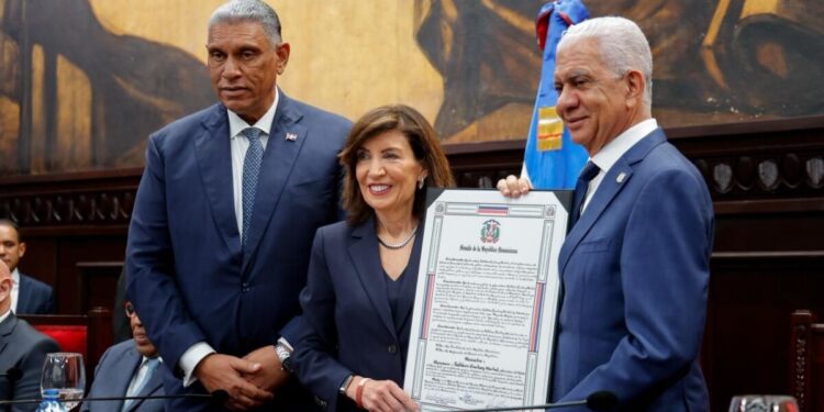 Congreso Nacional recibe visita oficial de la gobernadora del Estado de Nueva York