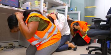 Defensa Civil participa y acompaña instituciones en “Simulacro Nacional de Evacuación por Terremoto”