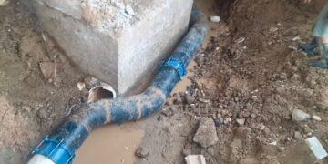 CAASD soluciona avería en línea de agua potable bajo elevado Churchill con Kennedy, DN