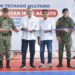 Presidente Abinader y ministro Kelvin Cruz inauguran techado multiuso en Campamento Militar