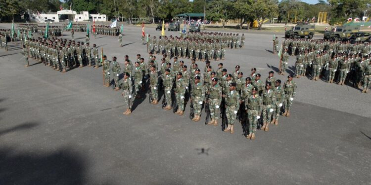 Ejército celebra la graduación de 575 nuevos soldados de la 1ra. y 2da. Promoción de Conscriptos 2025