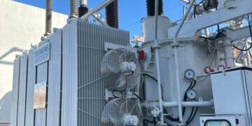 Edesur pone en servicio nuevo transformador de potencia en subestación Paraíso del DN