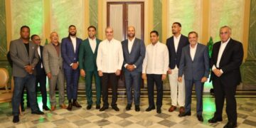 Presidente Luis Abinader se reúne con estrellas de Grandes Ligas
