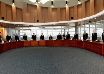 Suprema Corte de Justicia recompone sus salas tras juramentación de nuevos jueces