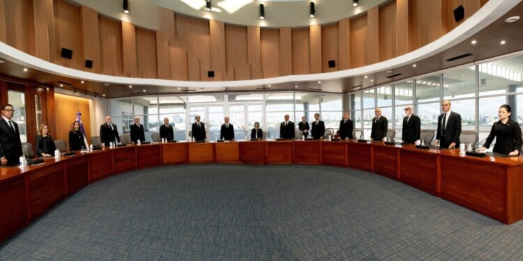 Suprema Corte de Justicia recompone sus salas tras juramentación de nuevos jueces