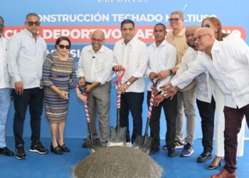 Miderec invertirá RD$ 317 millones en construcción de techados en clubes deportivos del Distrito Nacional