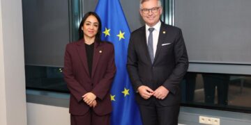 Ministra Raful destaca en Bruselas el compromiso de República Dominicana en la lucha contra el tráfico de migrantes