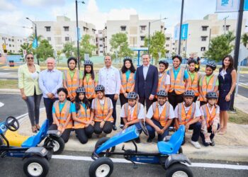 United Petroleum e INTRANT reinauguran el Parque Infanto-Juvenil de Educación Vial en Ciudad Juan Bosch