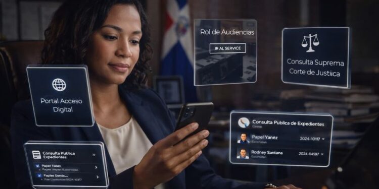 Poder Judicial presenta portal justicia.gob.do como eje de su transformación digital