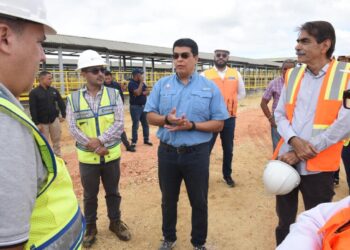 Fellito Suberví supervisa avances de ampliación acueducto Barrera de Salinidad que beneficiará a 1.8 millones de personas en SDE