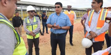 Fellito Suberví supervisa avances de ampliación acueducto Barrera de Salinidad que beneficiará a 1.8 millones de personas en SDE