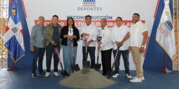 Ministro Kelvin Cruz inicia reparación del Multiuso de Piedra Blanca con inversión de RD$ 21.4 millones