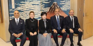 Alcaldesa resalta labor de los dominicanos residentes en el exterior durante su visita a Japón