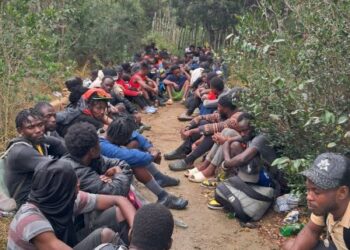 Miembros del Ejército detienen a 66 indocumentados en Loma de Cabrera