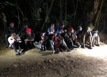 Un grupo de 32 nacionales haitianos indocumentados fue interceptado por el Ejército en zona boscosa de Montecrist