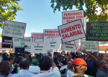 Profesionales Agropecuarios marchan hacia el Palacio Nacional