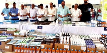 Ministerio de Salud mantiene despliegue sanitario en Gaspar Hernández tras desbordamiento del río Joba