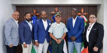 Cámara de Comercio Empresarial de Santo Domingo Norte y DIGESETT fortalecen vínculos para mejorar el tránsito en el municipio.