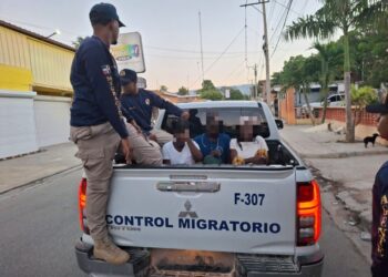 Migración detiene 3,057 extranjeros indocumentados y deporta 2,921 durante operativos del fin de semana