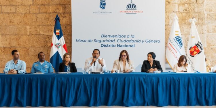 Alcaldía del DN e Interior y Policía muestran resultados a peticiones de la Mesa de Seguridad, Ciudadanía y Género
