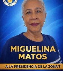Maestra Miguelina Matos aspira a presidir la Zona T de Las Caobas con propuesta comunitaria