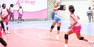 Distrito Nacional derrota a La Vega en voleibol de los Juegos de la Mujer