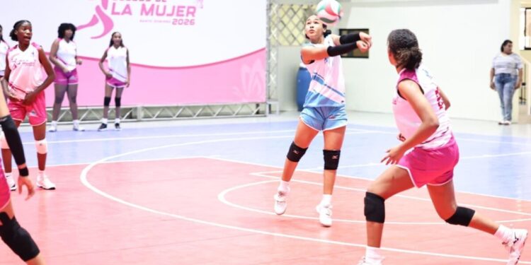 Distrito Nacional derrota a La Vega en voleibol de los Juegos de la Mujer